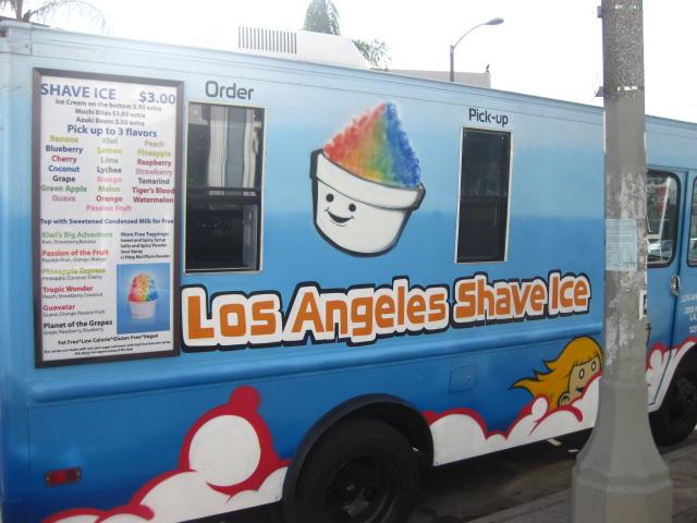 shaved ice truck