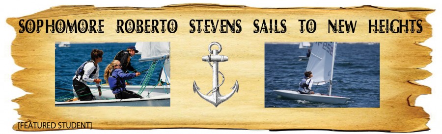 Sophomore Roberto Stevens sails to new heights