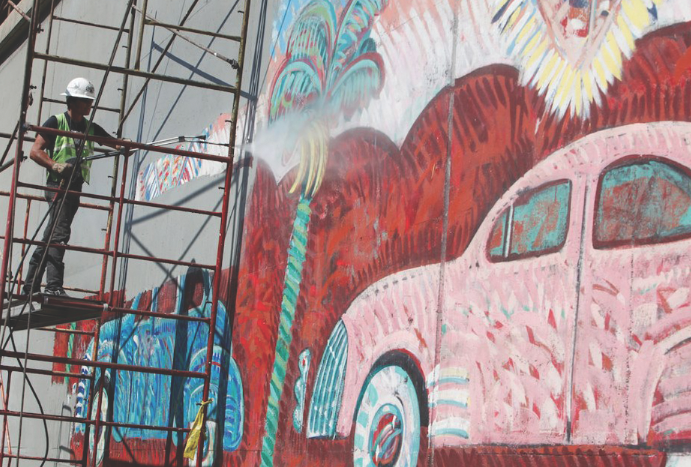 Mural Conservancy of Los Angeles appropriates funds to restore artwork