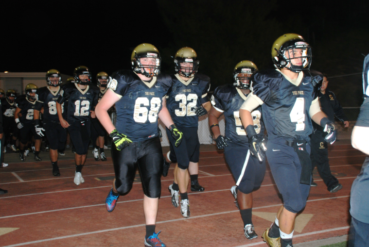 Varsity football strives for victory 