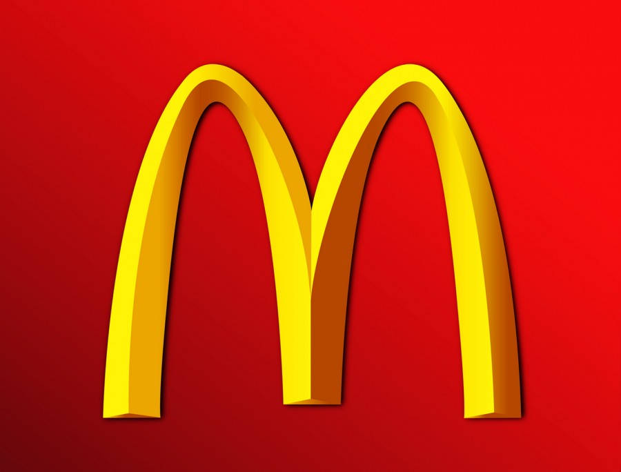 McDonalds attempts to connect their company with educational images