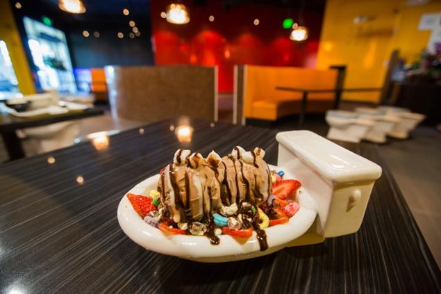 Dine in a new, unique way at the Magic Restroom Cafe
