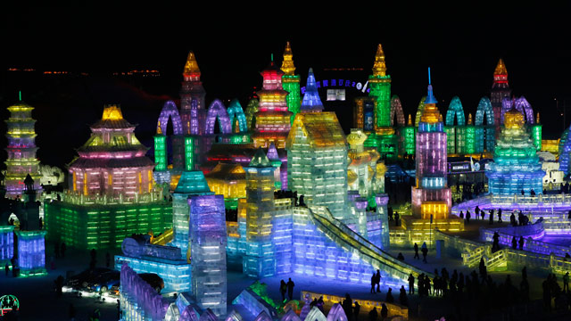 Check out the Harbin Ice Festival in China