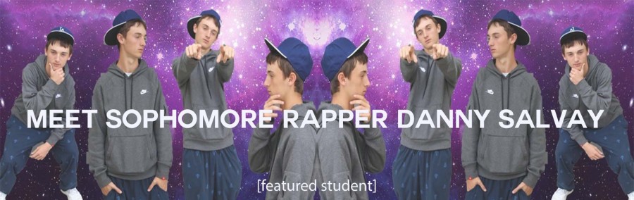 Sophomore Danny Salvay shares his rapping skill on the Internet