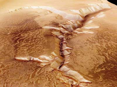 Recent studies suggest water may be flowing on the terrain of Mars