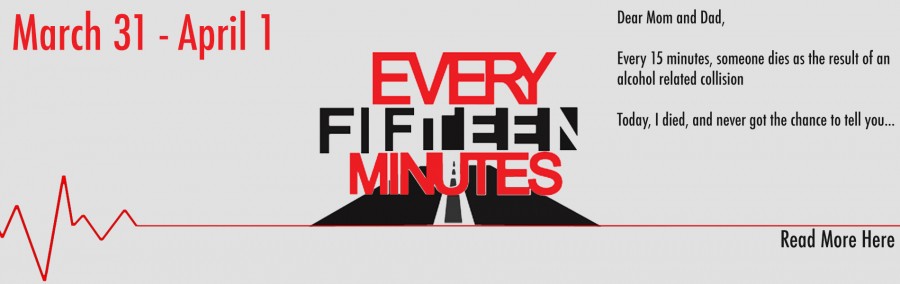 Students participate in the Every Fifteen Minutes program