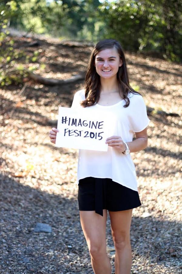 Senior Katie Romanovich organizes Imagine Fest, a music and arts festival located in your backyard