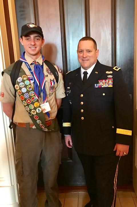 Junior Elijah Schwartz exemplifies dedication and passion for the community as a driven Boy Scout