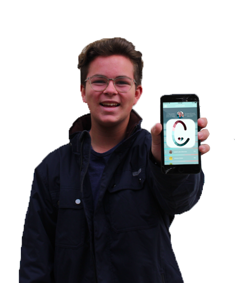 Levi Kline spreads kindness with his "Compliments!" app