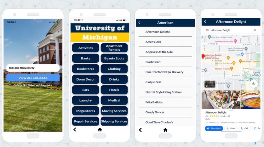 Senior Drew Victors app simplifies college transition
