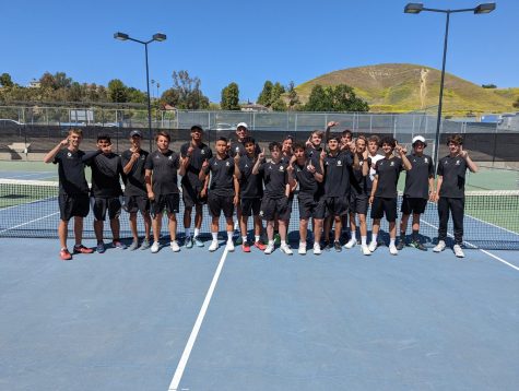 Boys tennis goes undefeated in Marmonte League