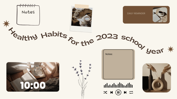 Healthy habits for the 2023 school year