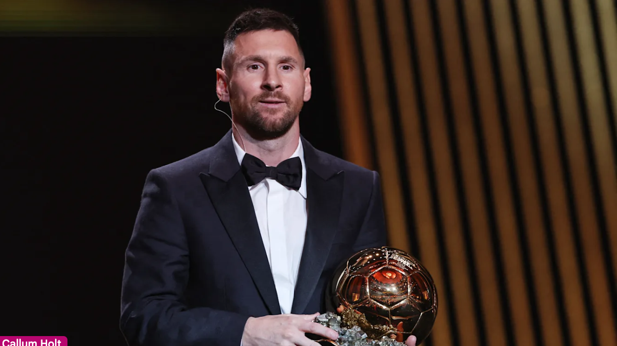 Messi won 8th Ballon Dor Trophy