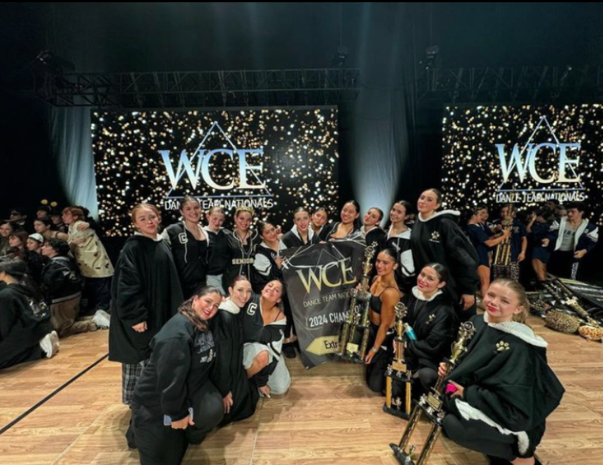CHS Dance Team Shines at WCE Nationals in Long Beach California