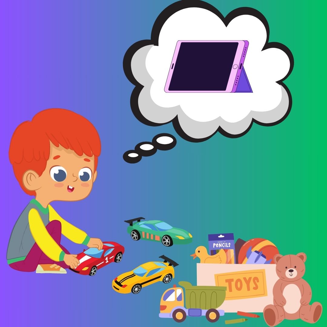Do kids still play with toys?