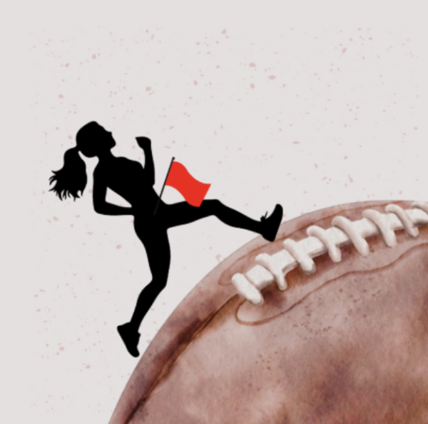 Girls take the football field